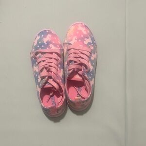 Fabkids Pink and Purple Starry Sneakers